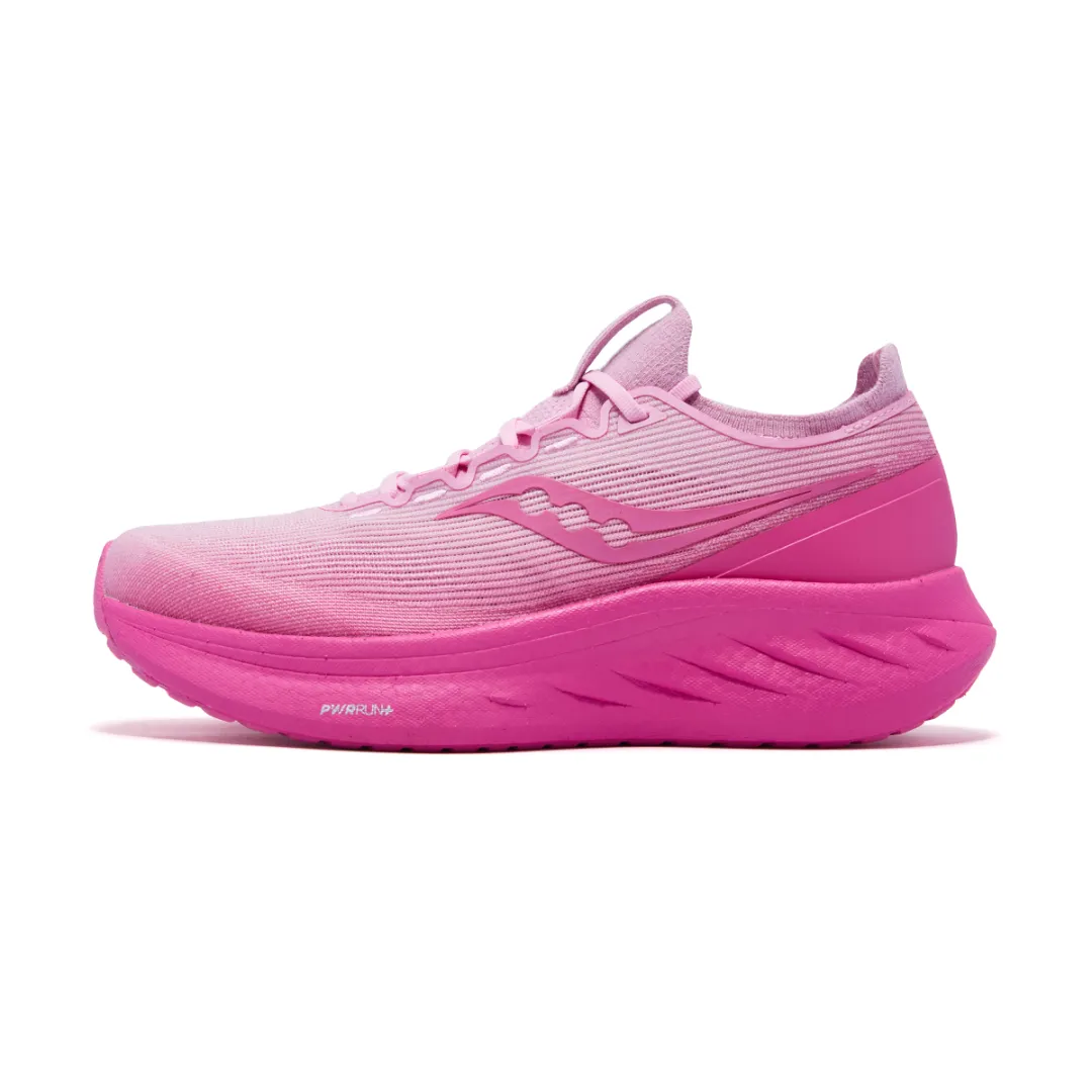 Saucony RIDE FORHER Breathable And Lightweight Training Running Shoes Women's Pink