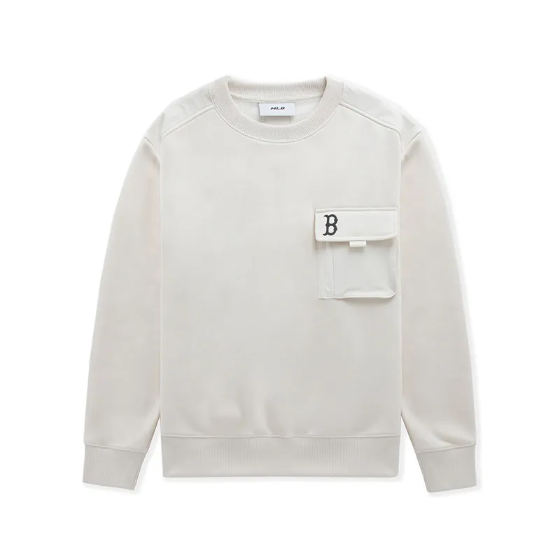 MLB Gorpcore Sweatshirt Unisex Dark Cream