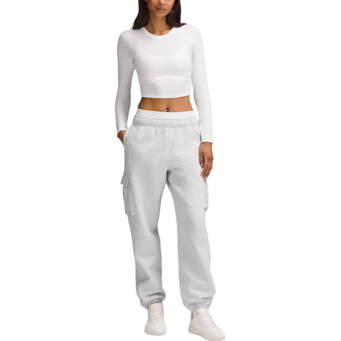 Lululemon Scuba Series Sports Pants Women’s Light Gray