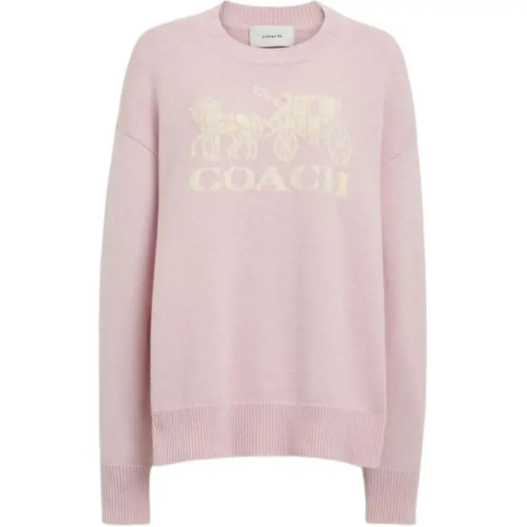 COACH SS24 Sweater Women's Pink