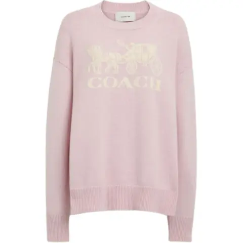 COACH SS24 Sweater Women's Pink