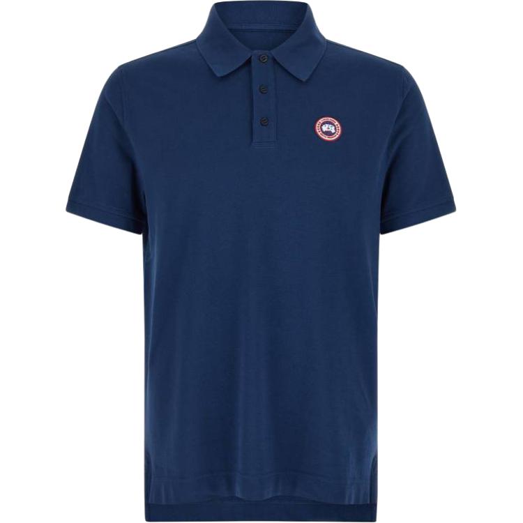 Мужская футболка Canada Goose Polo (черная)