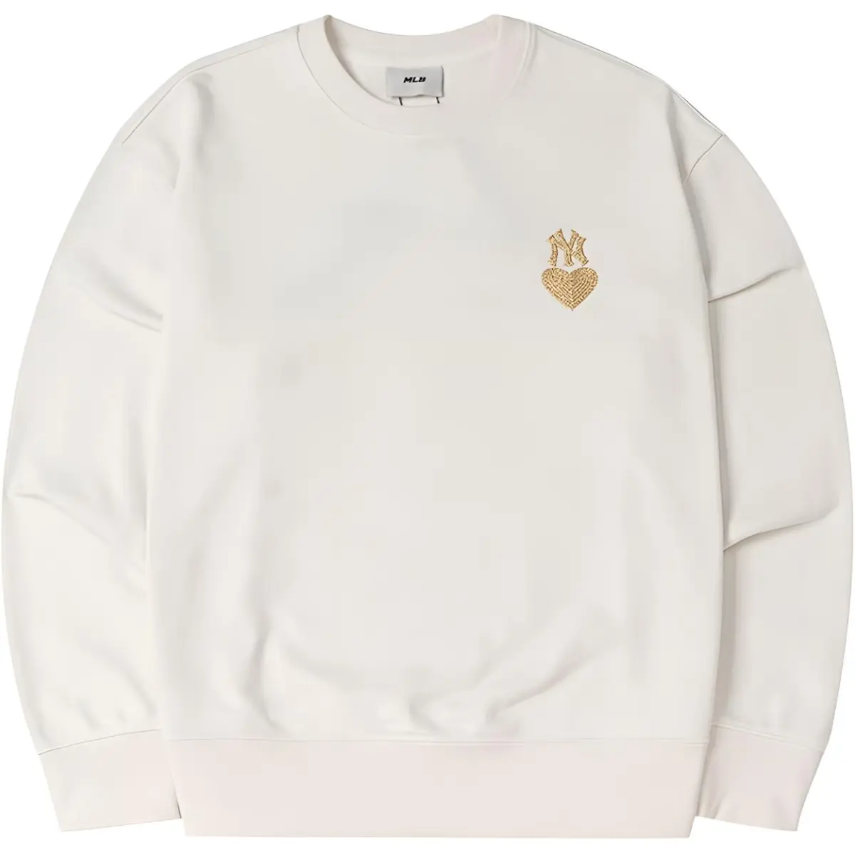MLB Heart 24FW Sweatshirt Unisex Cream