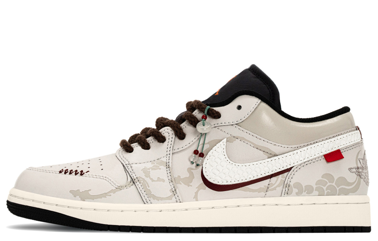 Jordan Air Jordan 1 Slip Resistant, Abrasion Resistant, Lightweight, Height Increasing Low top Vintage Basketball Shoes