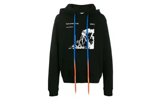 OFF WHITE Ruined Factory Hoodie