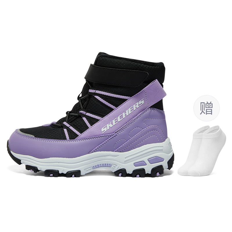 Детские ботинки Skechers D'Lites (лавандовые)