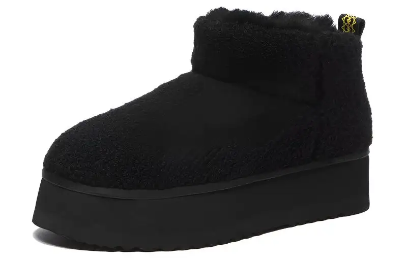 EVERAU Suede Short Snow Boots Women's