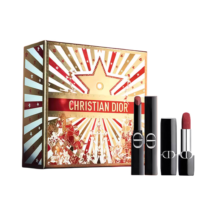 Помадный набор Dior Rouge Velvet (красный)