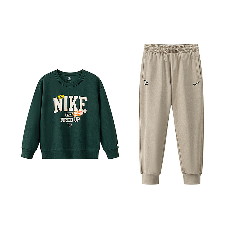 Детский костюм Nike Sportswear (черно-серый)