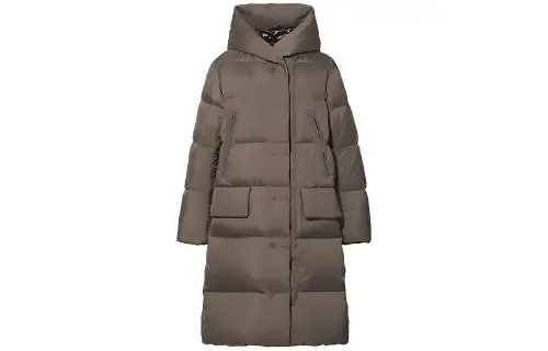 UNIQLO Down Jacket Women's Brown