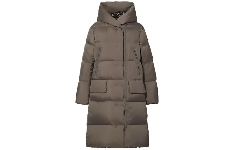 UNIQLO Down Jacket Women's Brown