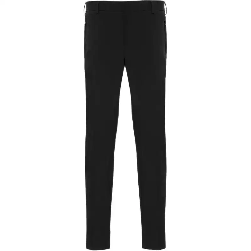 PRADA Casual Pants Men's Black Moderate Other