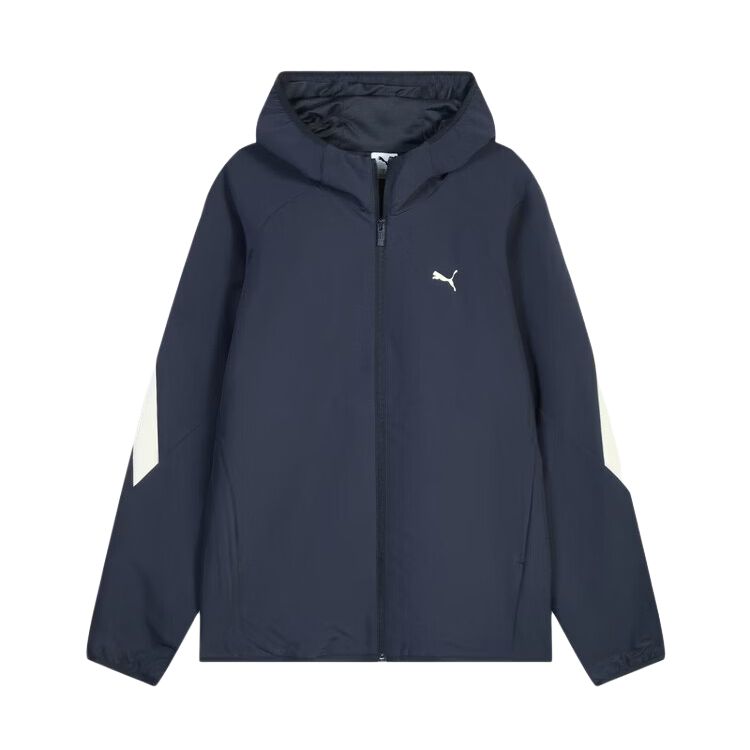 Мужская куртка PUMA ESS HALF CONTRAST (черная)