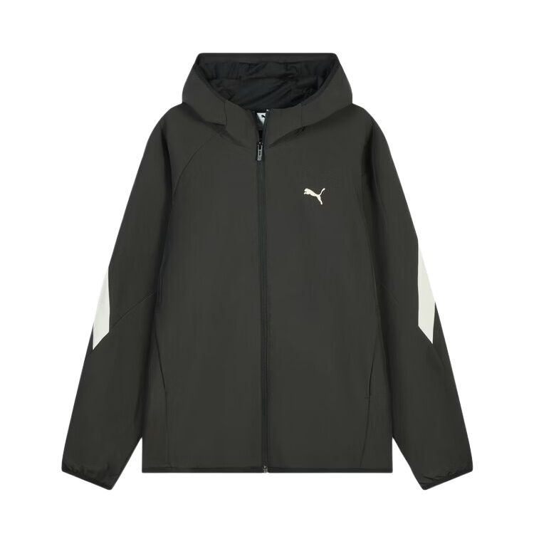 Мужская куртка PUMA ESS HALF CONTRAST (черная)