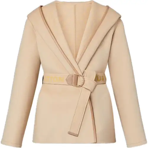 LOUIS VUITTON FW22 Coat Women's Yellow