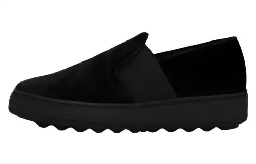 PHILIPPE MODEL Suede Women's Casual Shoes Women's Black