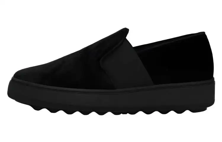 PHILIPPE MODEL Suede Women's Casual Shoes Women's Black