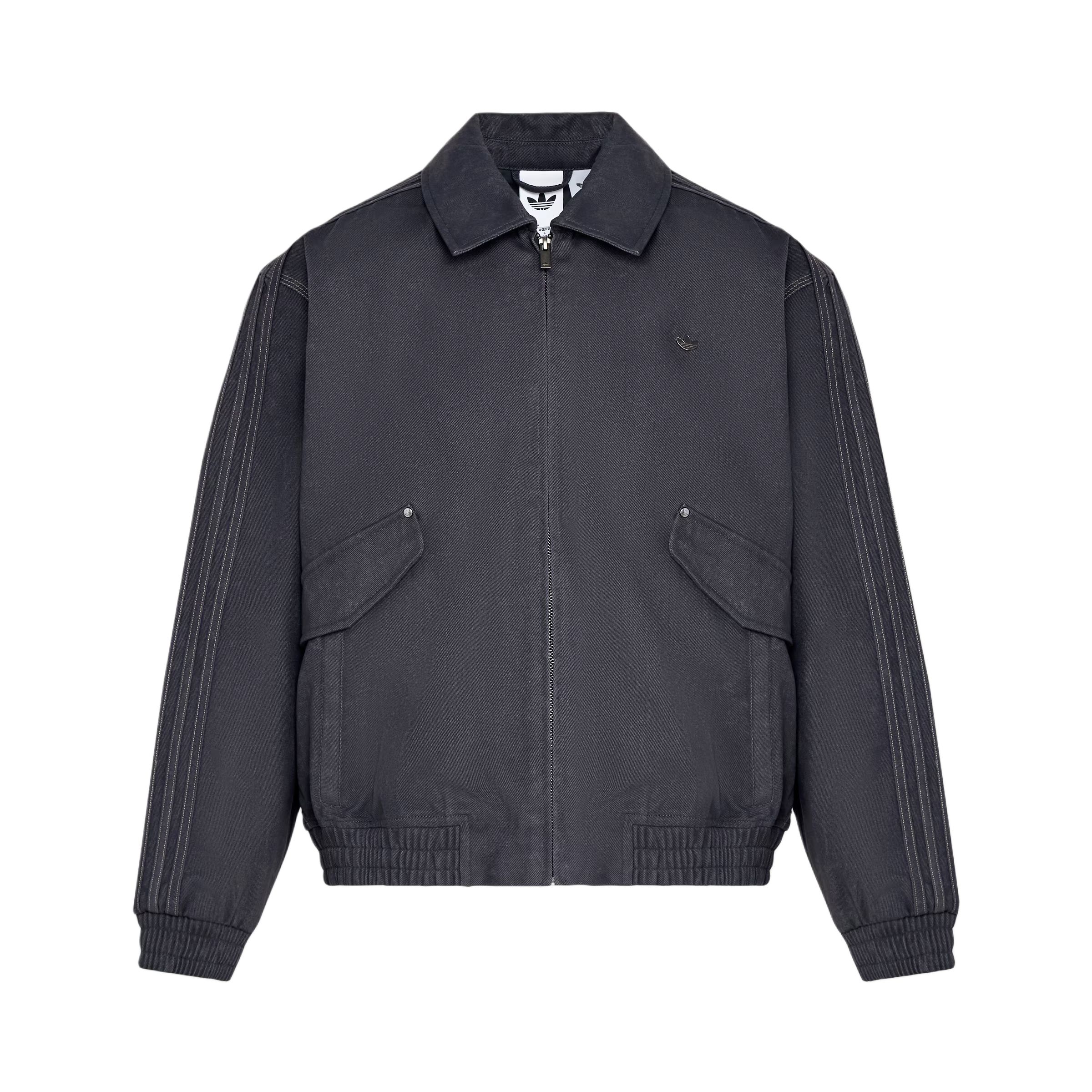 Мужская куртка adidas originals WOVEN JACKET (черная)