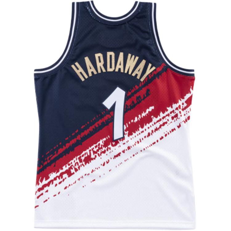 Mitchell Ness Basketball Jerseys Unisex White Moderate Straight Fit