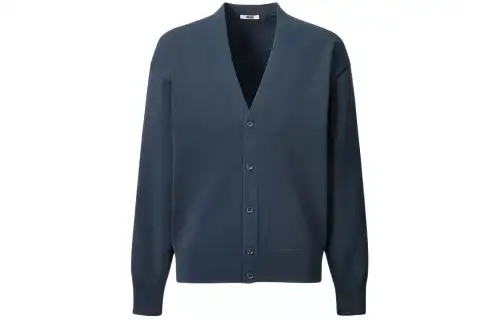 UNIQLO SS24 Knitwear Men's Navy Blue