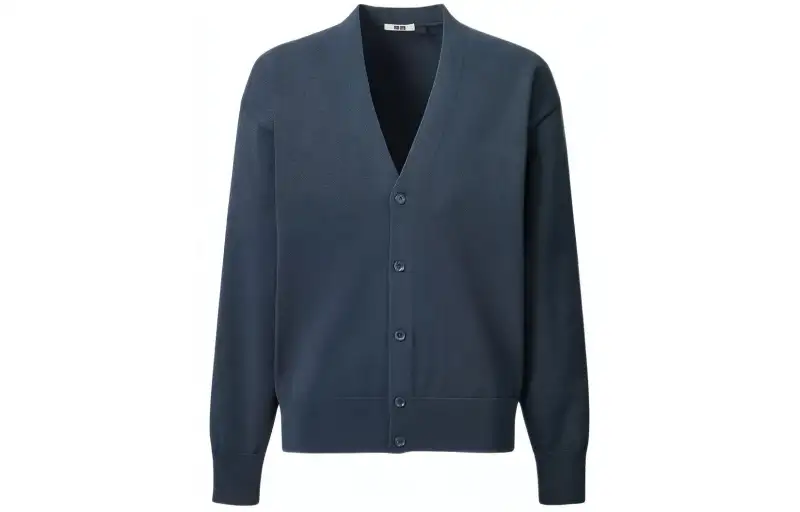 UNIQLO SS24 Knitwear Men's Navy Blue