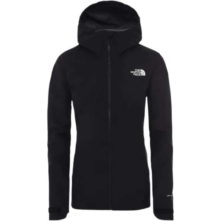 THE NORTH FACE Windbreaker Jackets Women's Black Hooded Moderate