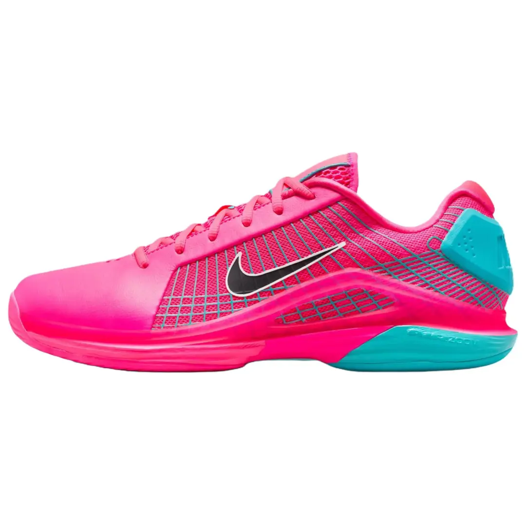 Nike Vapor 12 Support Rebound Low top Tennis Shoes Men's Dark Bright Pink