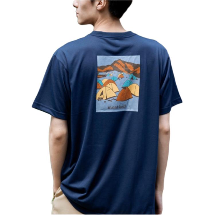 MONTBELL Quick Dry T Shirts Unisex