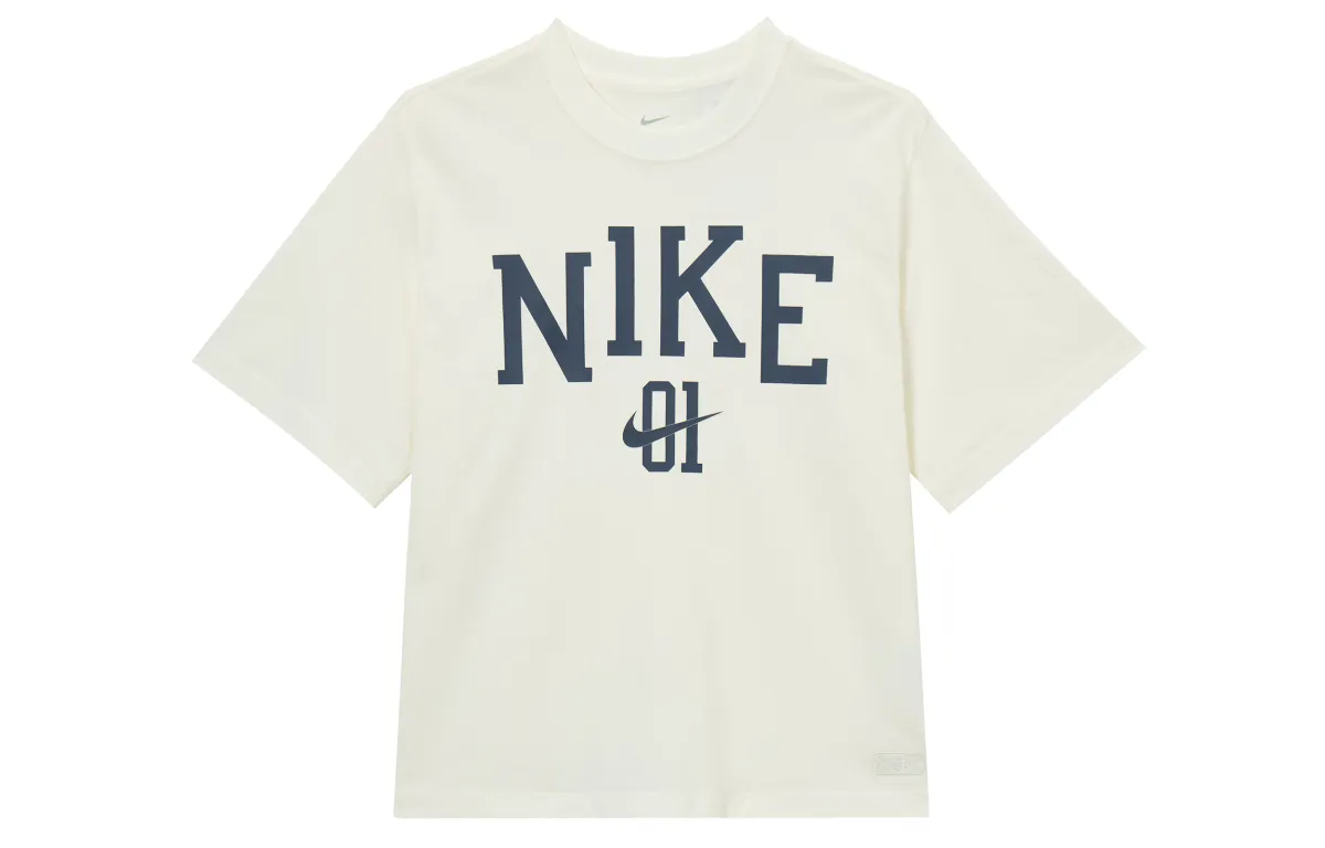 Nike Basketball Collection SS25 T Shirt Women's Ecru