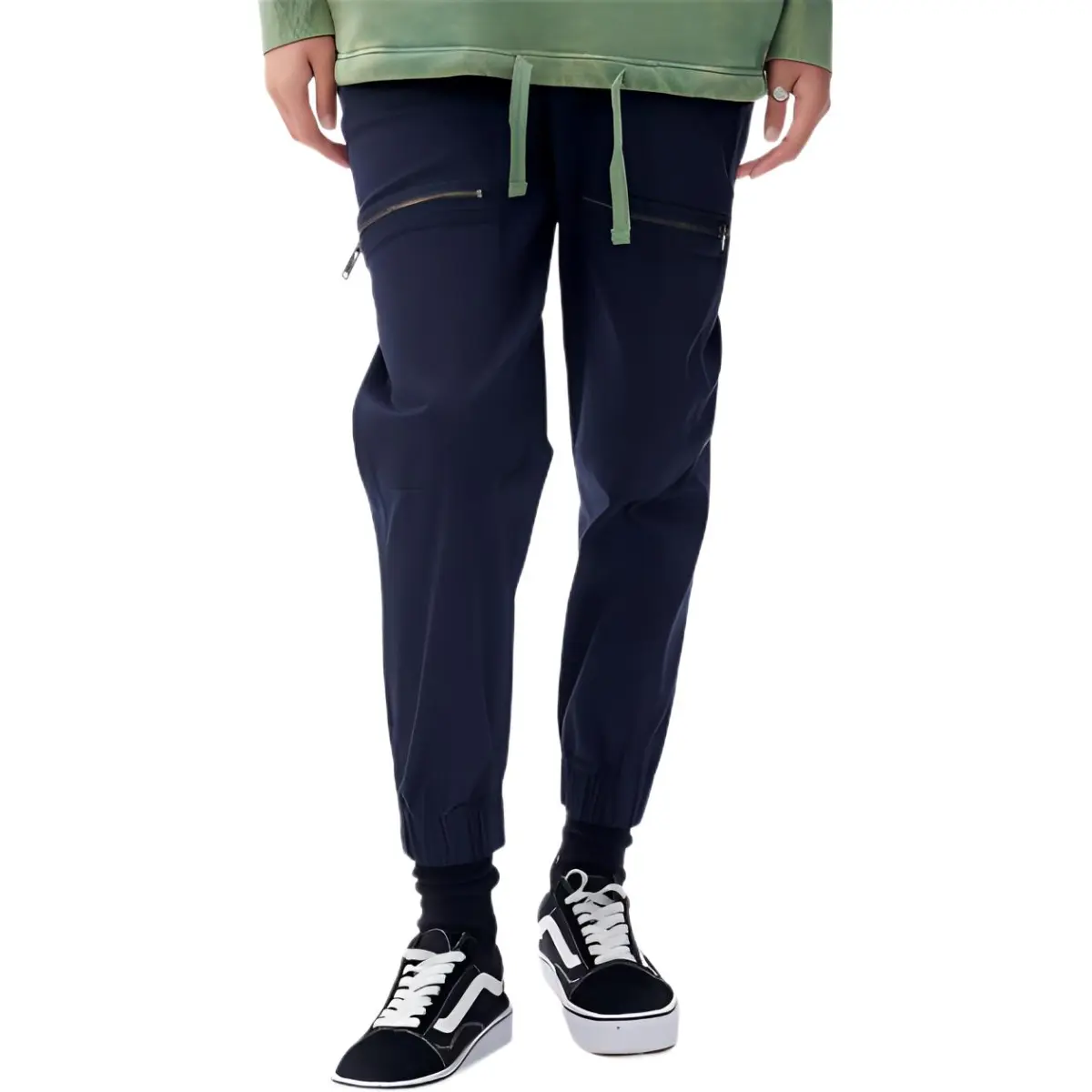 Dickies Casual Pants Women's Dark Marine Blue Moderate Straight Fit Pants
