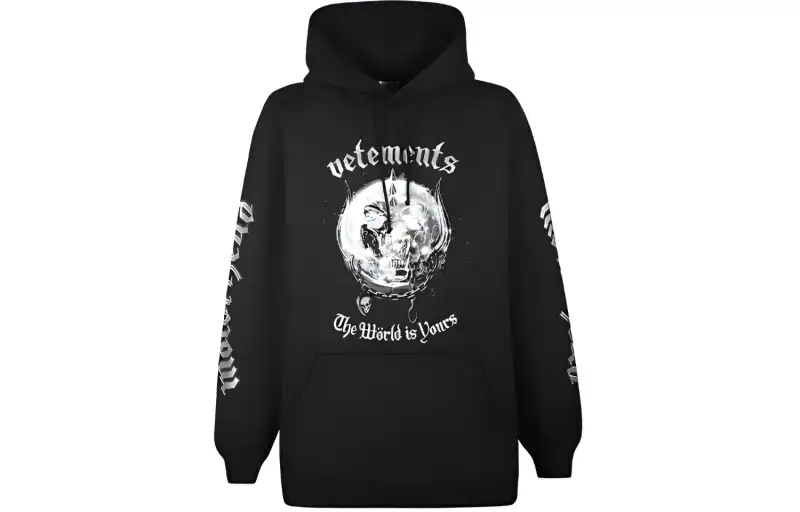 Vetements Sweatshirt Unisex Black