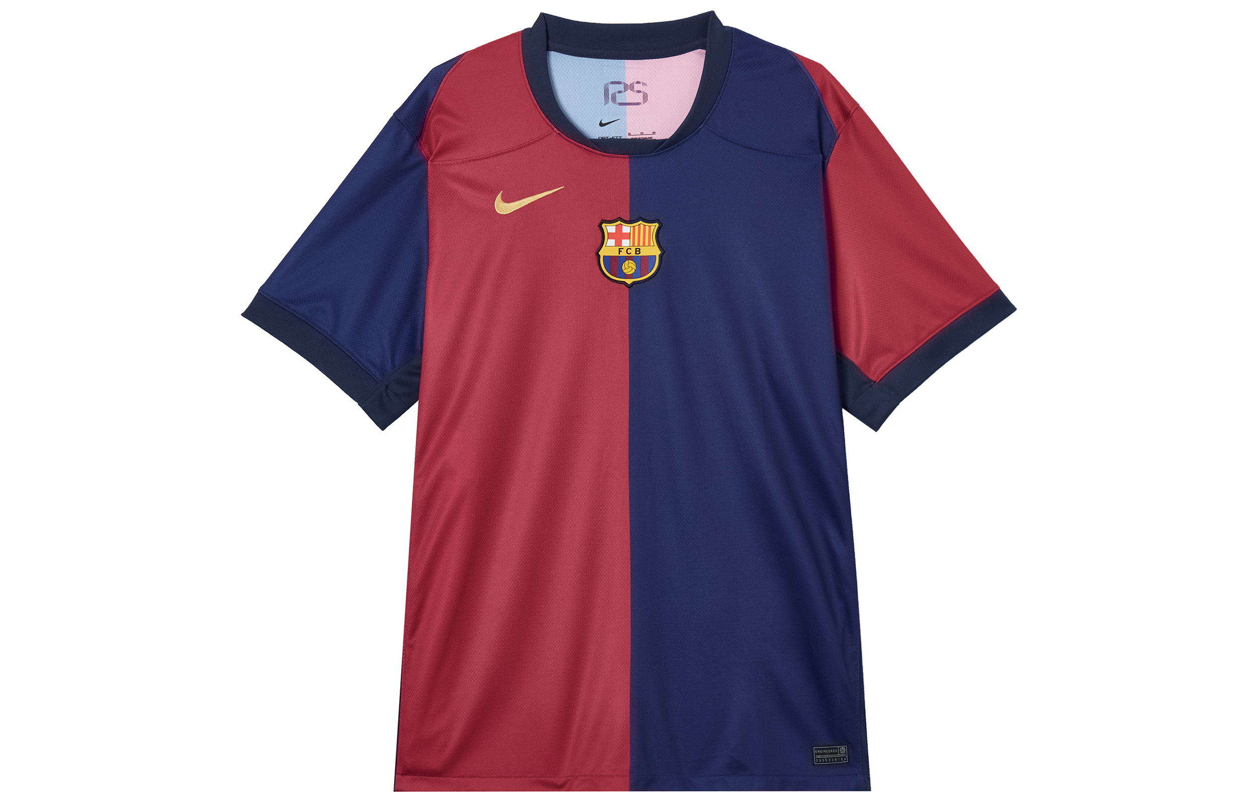 Nike Dri Fit F.C. Barcelona 2024/25 Soccer Jersey Men’s Dark Royal Blue/Midnight Marine Blue/Noble Red/Club Gold