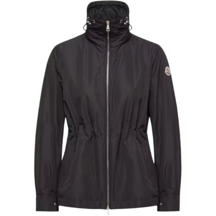 Женская куртка Moncler SS26 Enette Hooded Short Parka (бежевая)