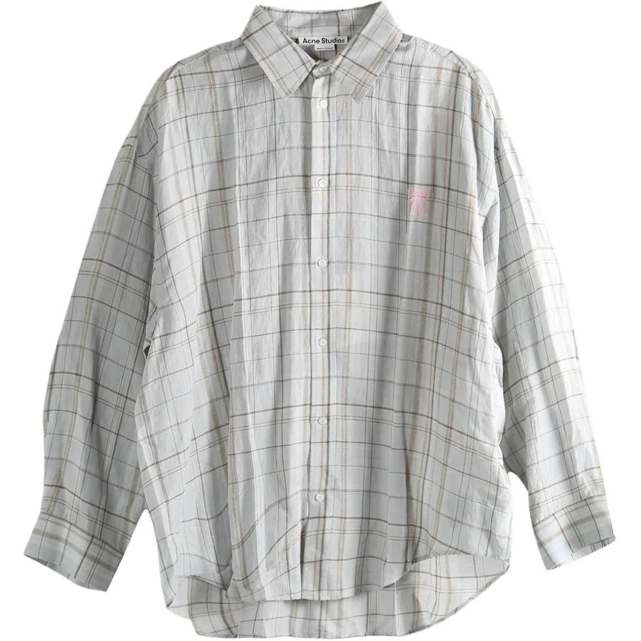 Мужская рубашка Acne Studios SS26 (в клетку)
