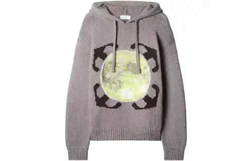 OFF WHITE Arrows Motif Wool Hoodie