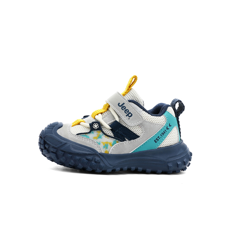 Детские кроссовки Jeep Чуньчэнь 2.0 (зелено-бежевые)