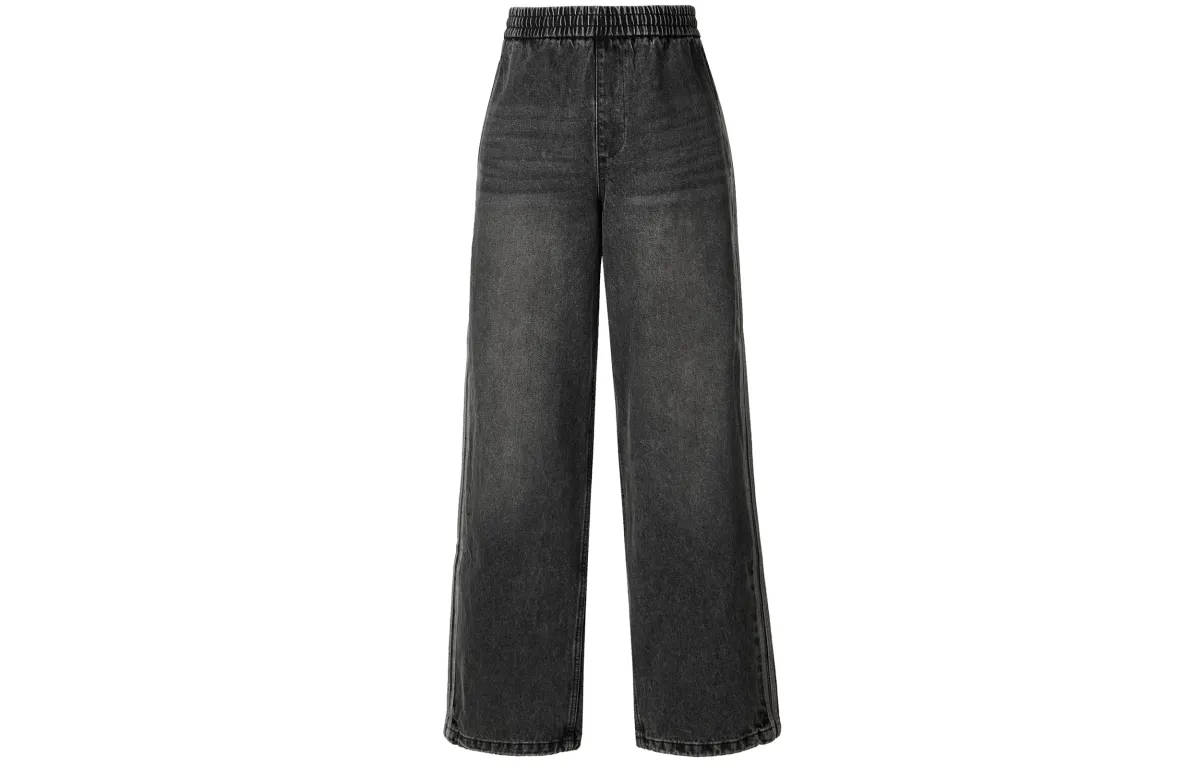 Adidas Originals Teamgeist Adilenium Season 4 denim stripe trousers