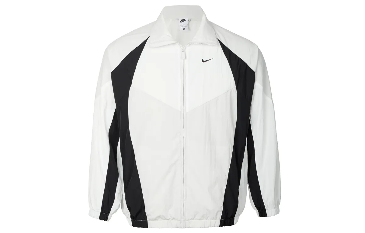 Nike Jackets Women's White/Black Stand Collar Moderate Other