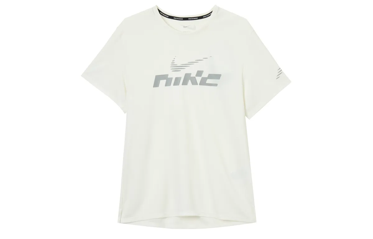 Nike Miler Flash T Shirt Men's White