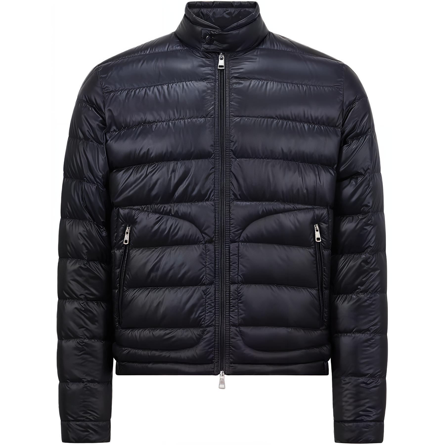 Мужская куртка Moncler Moncler Acorus SS26 Acorus Short Down Jacket (черная)