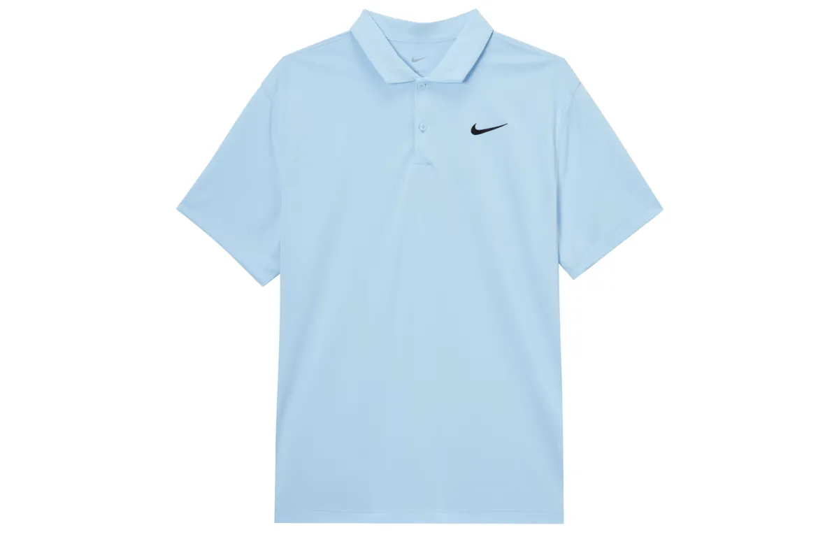 Nike Polo Shirts Men's Blue Moderate