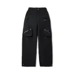 Li Ning Casual Pants Women's Black Moderate Straight Fit Pants