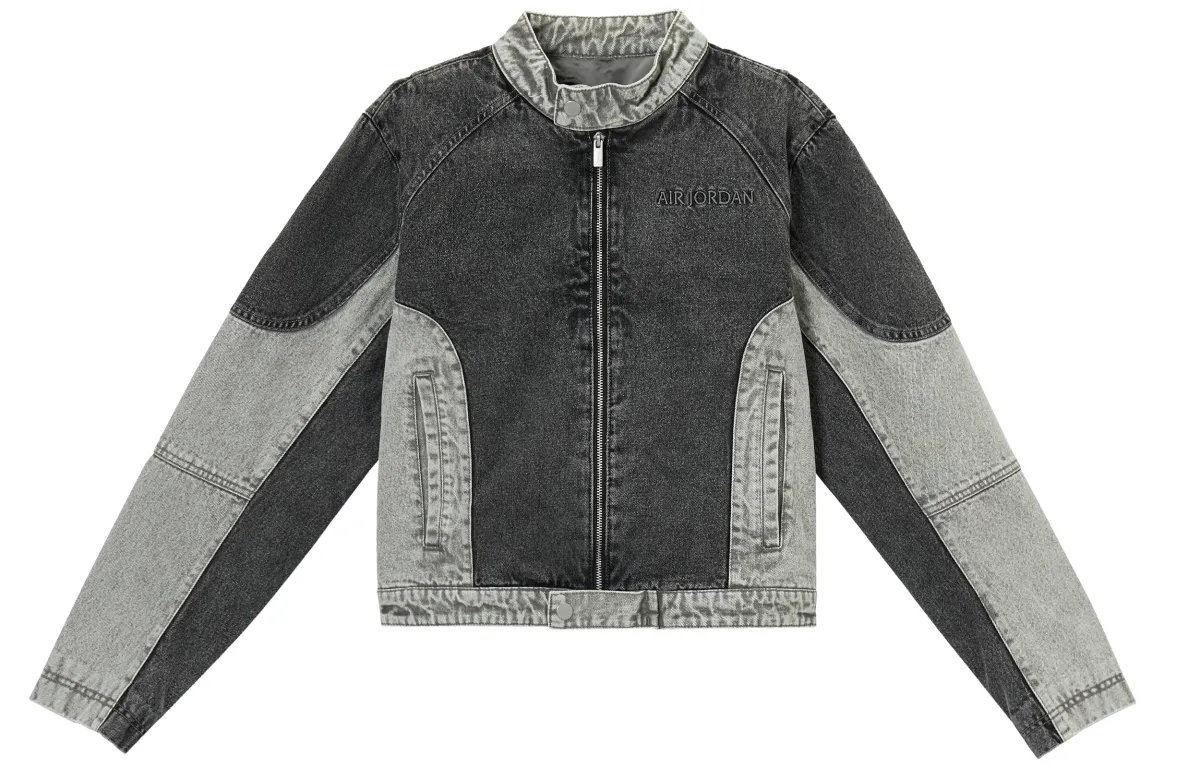 Air Jordan Jacket 'Black/Flat Pewter/Iron Grey'