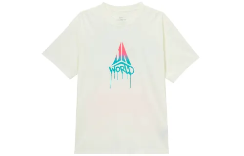 Nike Morant Series Ja Morant knitted loose casual short-sleeved T-shirt for men