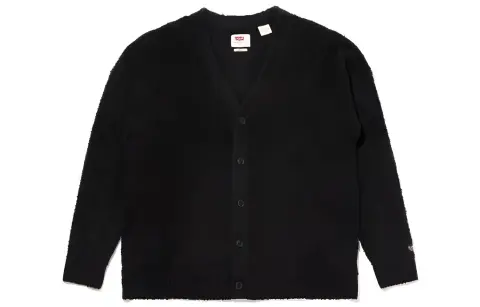 Levi's Knitwear Men's Black V-neck Moderate Other