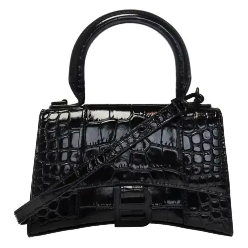 Balenciaga Hourglass Xs Top Handle Bag