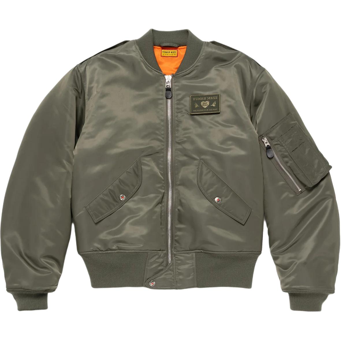 Мужская куртка Human Made Bomber Jacket (черная)