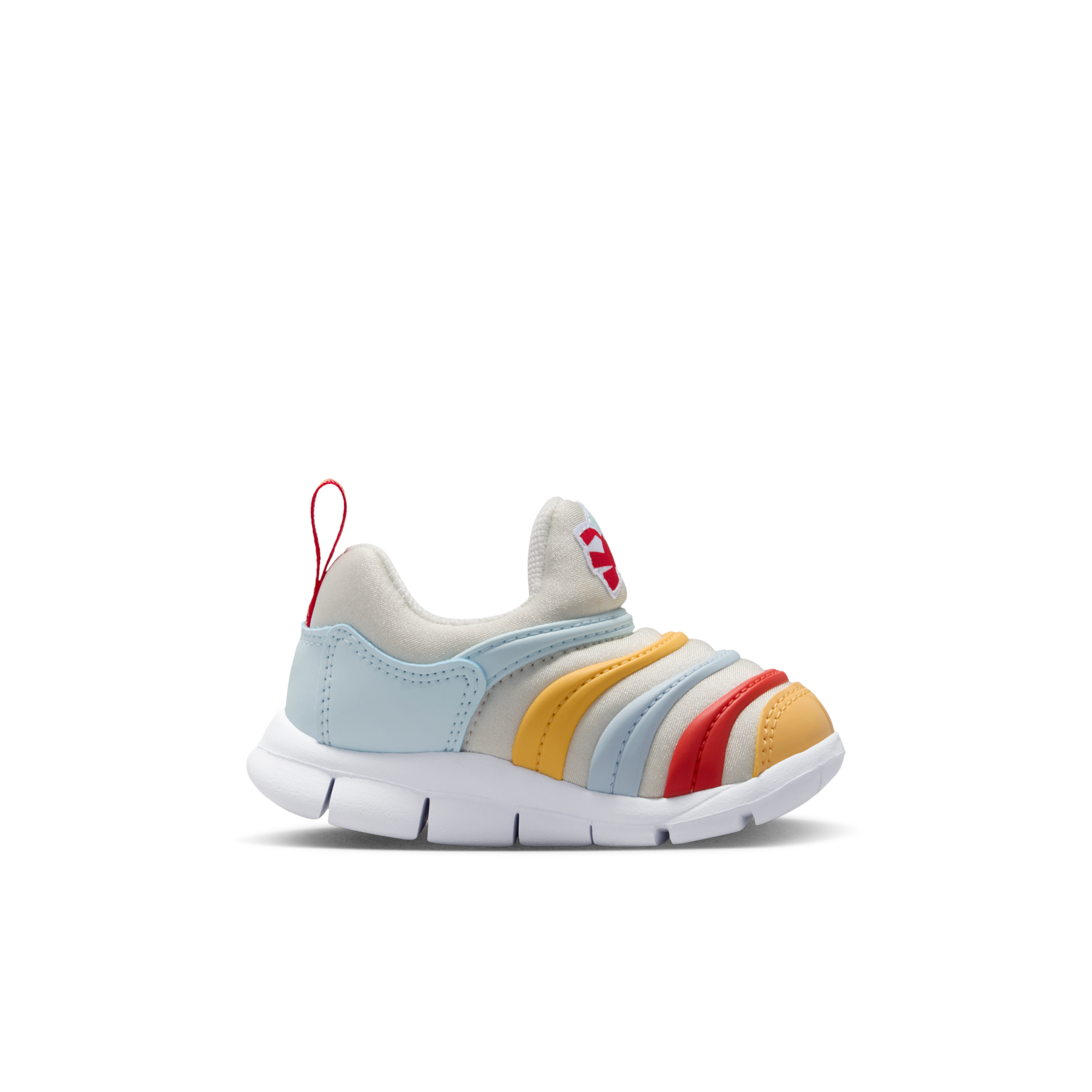 Детские кроссовки Nike Dynamo Free (бело-сине-красный) — Белыйсинийкрасный — фото 2