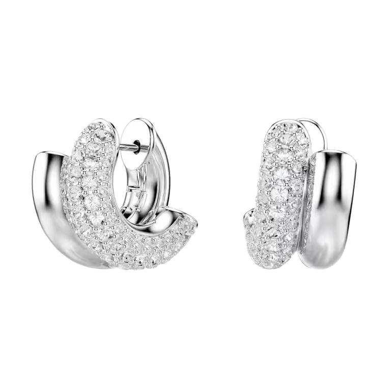 Серьги Swarovski (белые)