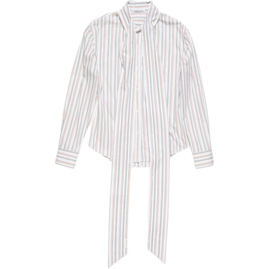 Женская рубашка Acne Studios SS26 (в полоску)